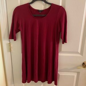 Eileen Fisher Cranberry Tunic size PS